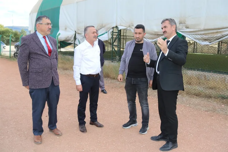 Ilgaz İlçe Stadyumu Yeniden Yapılıyor