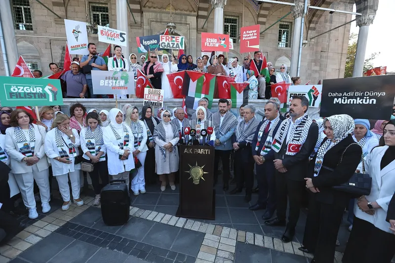 Büyükkılıç, Gazze İçin Sessiz Çığlık Programında