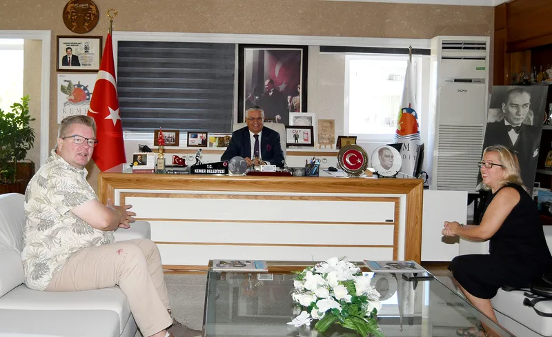 Finlandiyalı Başkan Pasanen Kemer