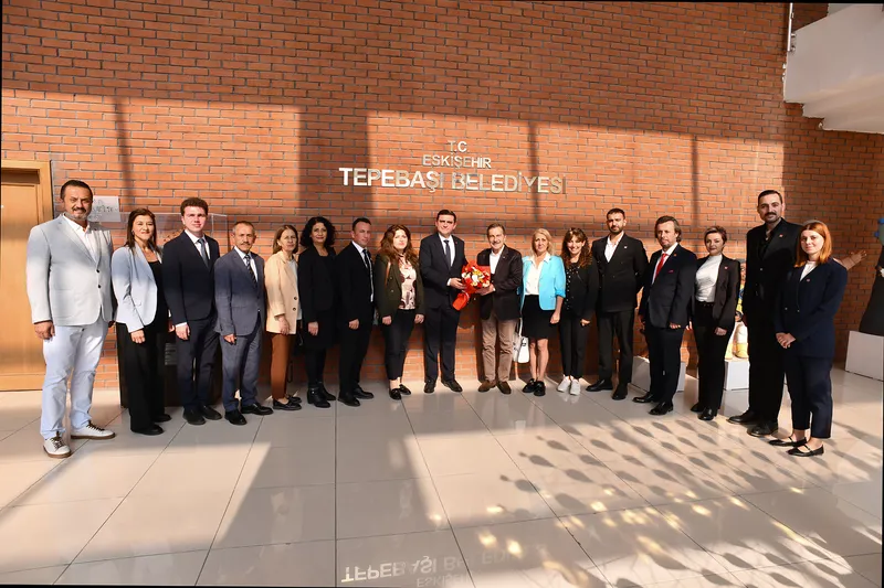 CHP Tepebaşı Yönetimi Başkan Ataç