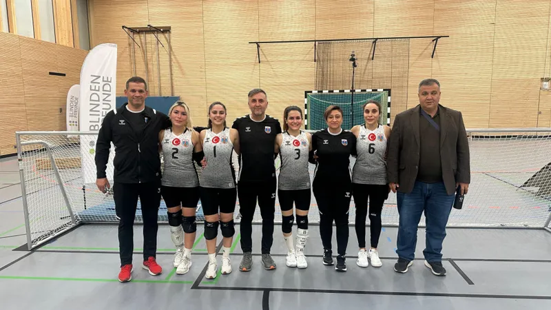 Kahramanmaraş Goalball Takımı Avrupa İkincisi Oldu