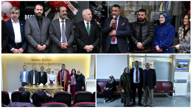 Gümüşhane Belediye Başkanı Yoğun Gününde Üç Etkinliğe Katıldı