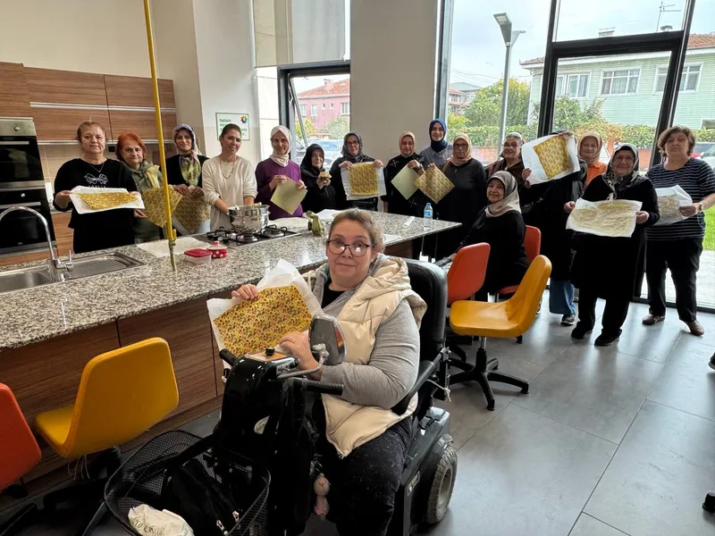 Özel Gereksinimli Bireylerin Aileleri Bio Bez Üretimi Yaptı