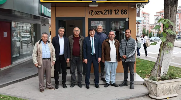 Kütahya Belediye Başkanı Eyüp Kahveci Taksici Esnafıyla Buluştu