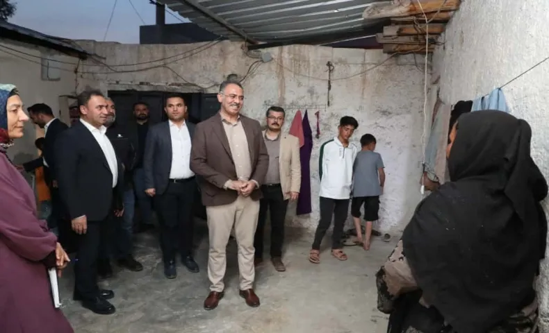 Eyyübiye Belediye Başkanı Çat Kapı Ziyaretlerini Sürdürüyor