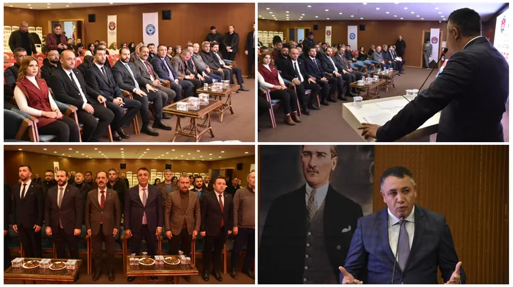 Gümüşhane Belediye Başkanı Türk Sağlık-Sen Genel Kurulunda