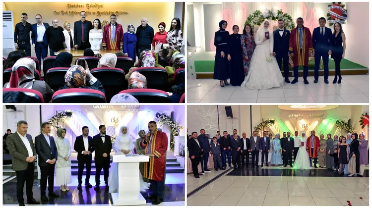 Gümüşhane Belediye Başkanı Düğün Törenlerinde Nikah Kıydı