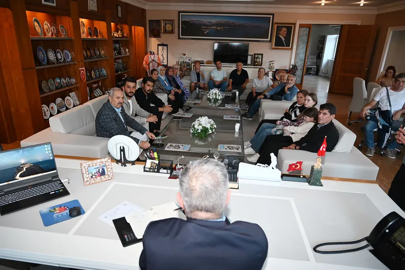 Kuzdere Mahallesi Sakinleri Başkan Topaloğlu