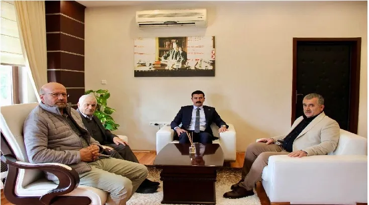 Hamamözü Belediye Başkanı DEMİR, Kaymakam ARSLAN