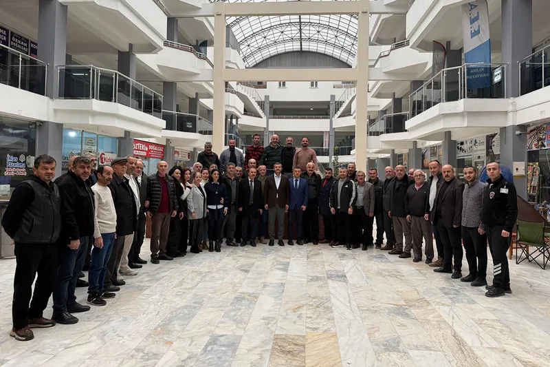 Karabük Belediye Başkanı Çetinkaya Tüccarlar İş Merkezi