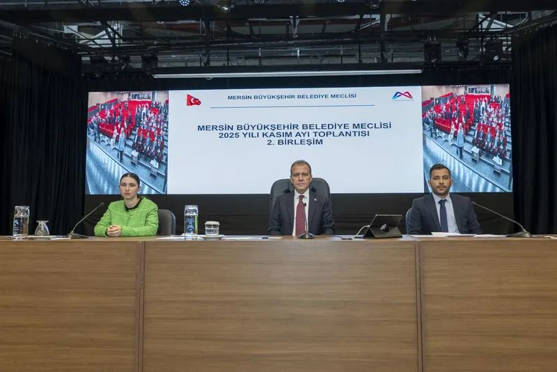 Mersin Büyükşehir Belediye Meclisi Kasım Ayı Toplantısı Tamamlandı