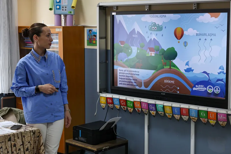 SASKİ, Minik Öğrencilere Su Tasarrufu Bilinci Aşılıyor