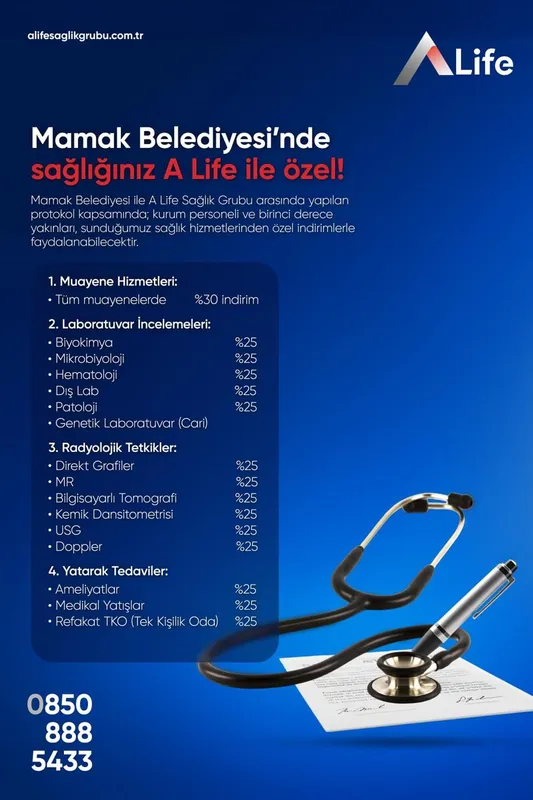 Mamak Belediyesi Personeline Sağlık Hizmetlerinde Özel İndirim