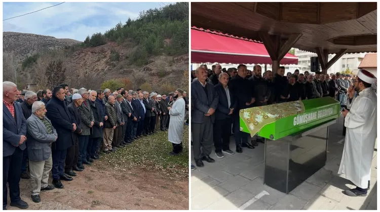 Gümüşhane Belediye Başkanı Cenaze Törenlerinde