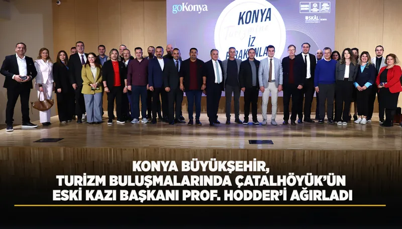 Prof. Ian Hodder Konya Turizm Buluşmaları