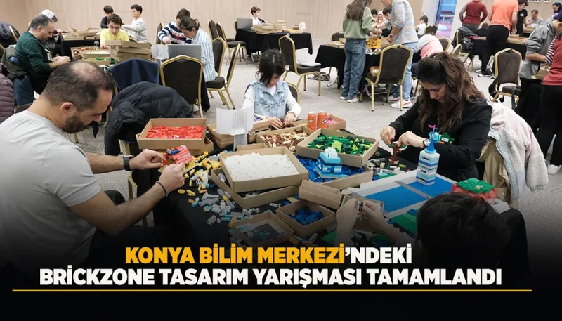 Konya Bilim Merkezi BrickZone Tasarım Yarışması Sonuçları Açıklandı
