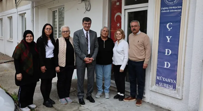 Kütahya Belediye Başkanı ÇYDD Ziyaretinde İş Birliğini Güçlendirecek