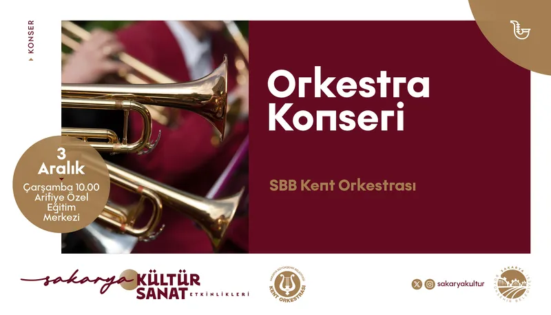 Sakarya Aralık Ayı Kültür Sanat Takvimi Açıklandı