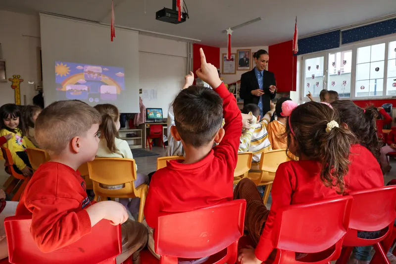 SASKİ, Anaokulu Öğrencilerine Su Tasarrufu Eğitimi Verdi