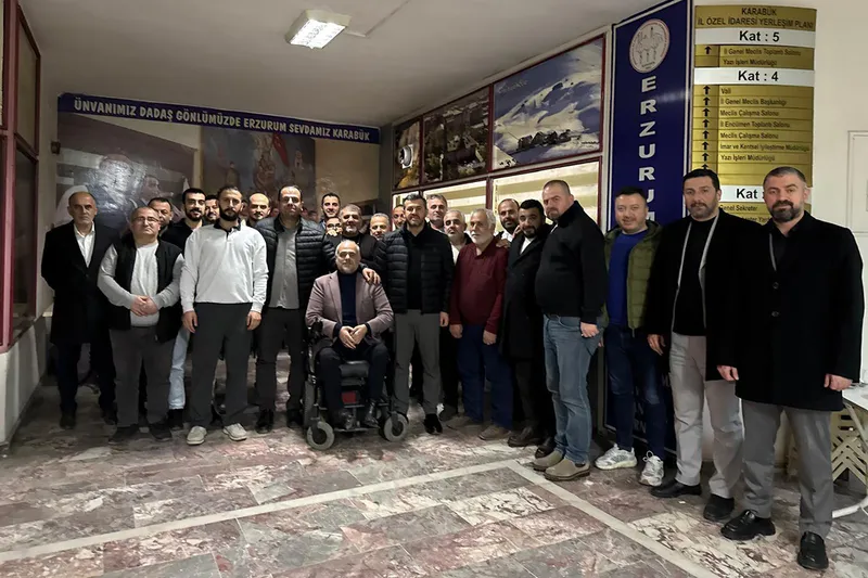 Karabük Belediye Başkanı Çetinkaya, Erzurumlular Derneği