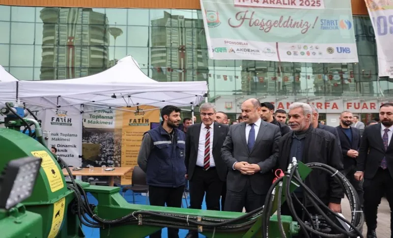 11. Şanlıurfa Gıda, Tarım ve Hayvancılık Fuarı Başladı