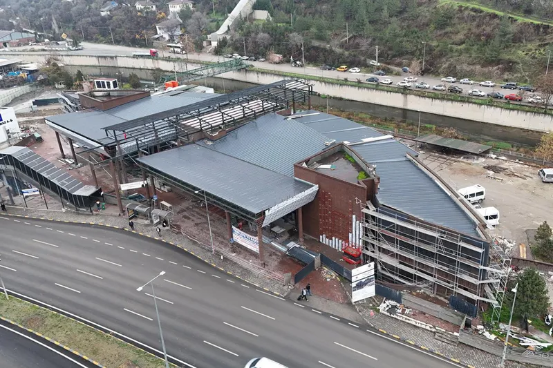 Karabük Otobüs Terminali Modernizasyonu Hızla İlerliyor