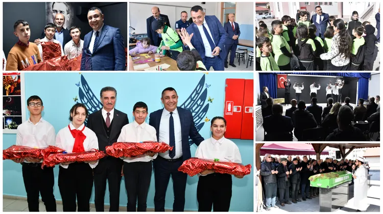 Gümüşhane Belediye Başkanı Engelliler Günü ve Cenaze Töreninde