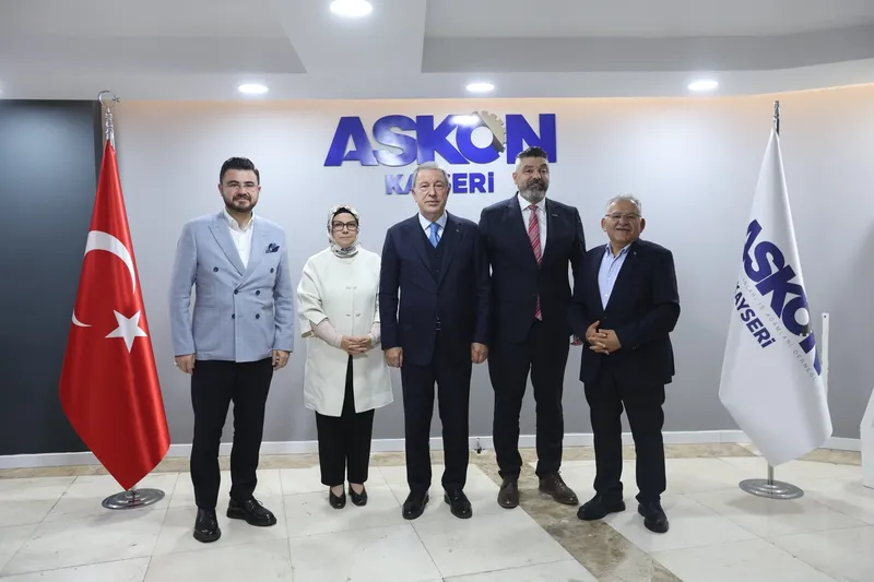 Büyükkılıç ve Akar, ASKON Kayseri Şubesini Ziyaret Etti