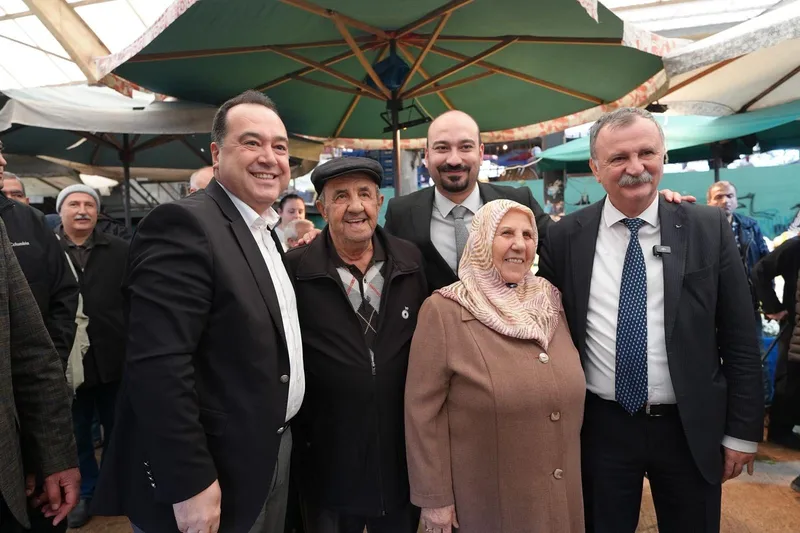 Başkan Dutlulu Karaköy Pazarı