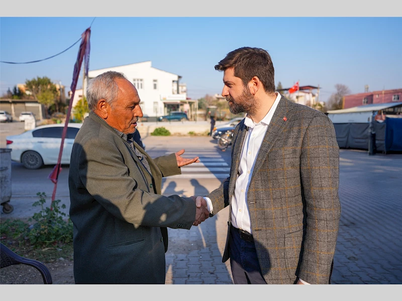 BAŞKAN BOLTAÇ, KIRSAL MAHALLE ZİYARETLERİNE DEVAM EDİYOR