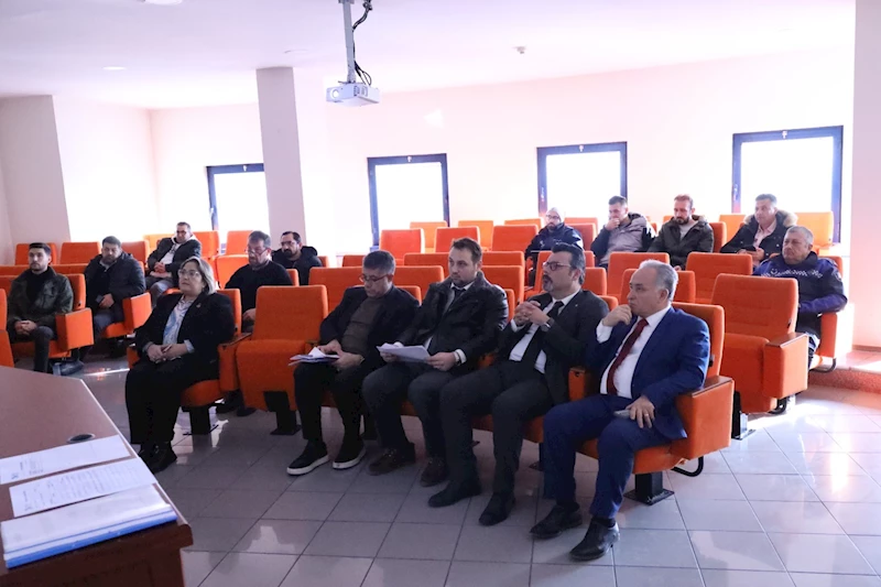 İZMİT BELEDİYESİ EV SAHİPLİĞİNDE 2025 YILI ALTYAPI VE ÜSTYAPI KOORDİNASYON TOPLANTISI YAPILDI