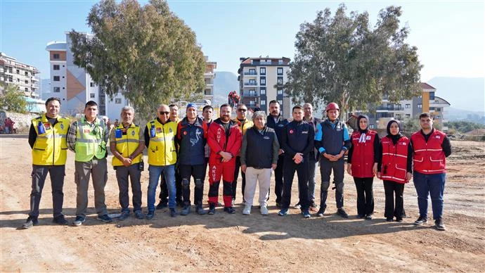 ALANYA BELEDİYESİ’NDEN DEPREM FARKINDALIK TATBİKATI