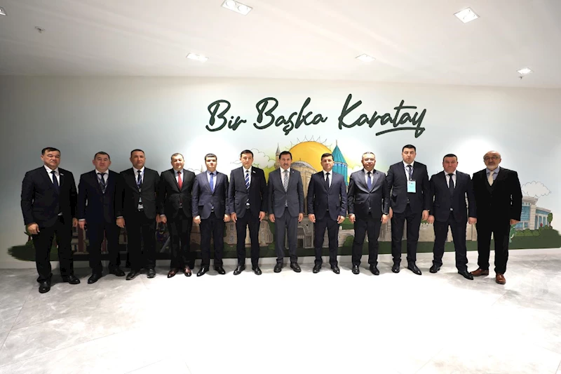 ÖZBEKİSTANLI HEYETTEN BAŞKAN KILCA’YA ZİYARET