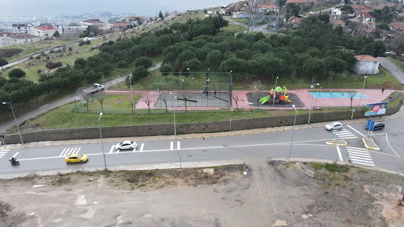 Çınardere Kayalı Tepe Parkı Yenileniyor