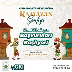 Osmangazi’de Ramazan Şenlikli Geçecek