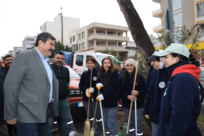 MAHALLEDE TEMİZLİK VAR KAMPANYASI YALINAYAK’TA DEVAM ETTİ