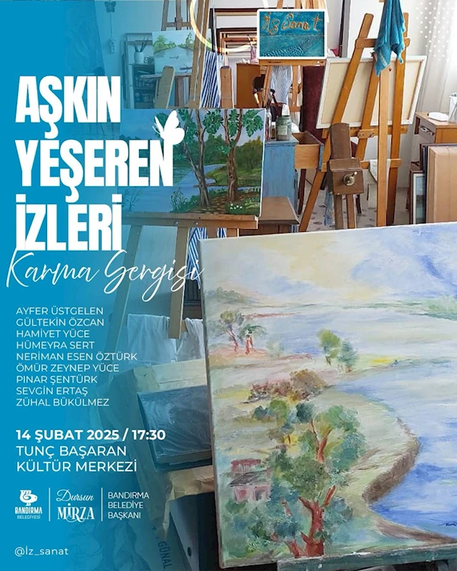 Sanatın ve sanatçının kenti Bandırma’da özel bir sergi daha sizlere kapılarını açıyor.
