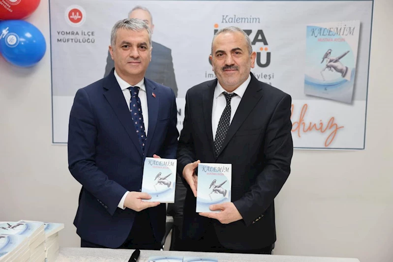 BAŞKANIMIZ YOMRALI HEMŞEHRİMİZİN İMZA VE SÖYLEŞİ ROGRAMINA KATILDI