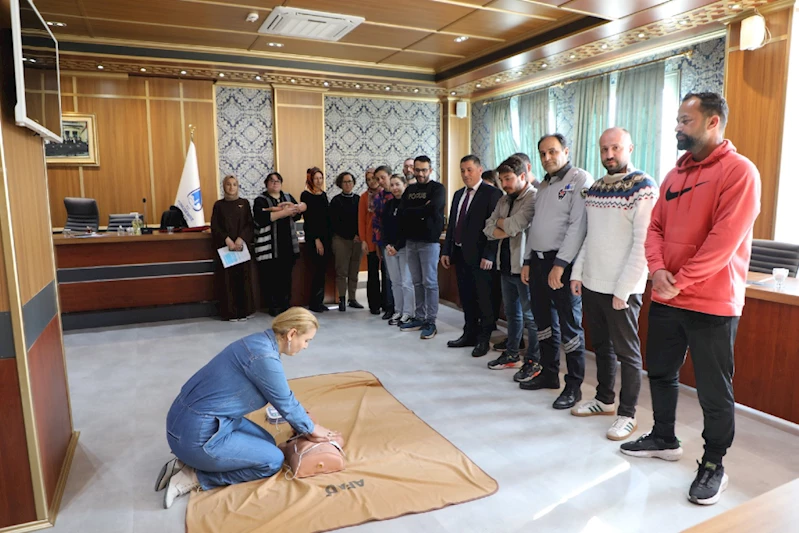 YUNUSEMRE PERSONELİNE İLK YARDIM EĞİTİMİ