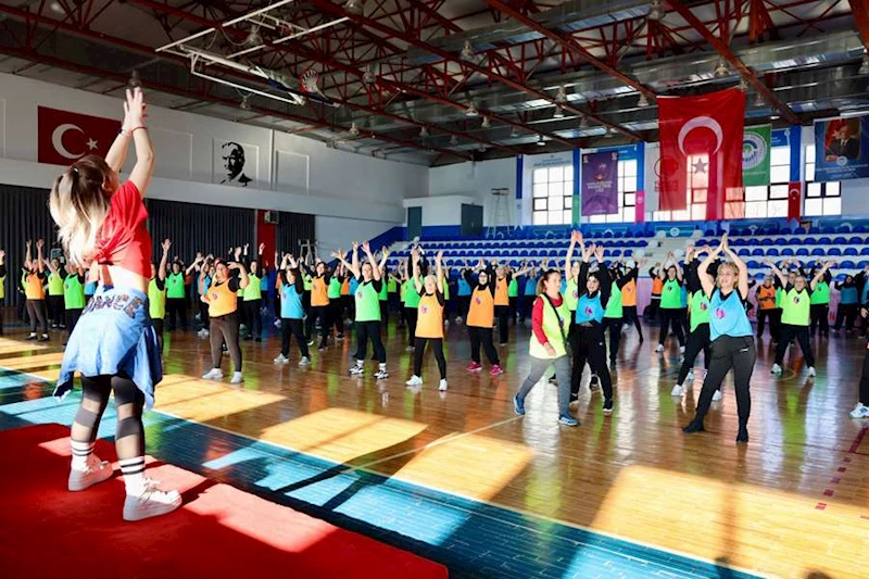 ODUNPAZARI’NDA KADINLAR SPORDA BULUŞTU
