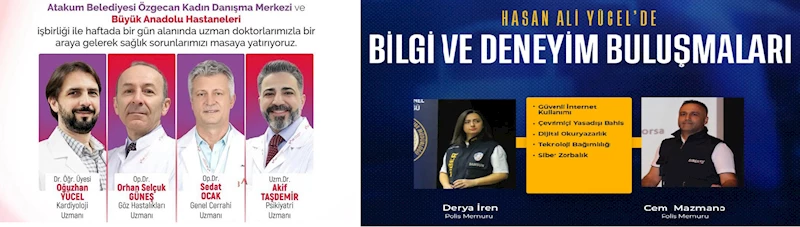Atakum Belediyesi vatandaşları bilinçlendirme çalışmalarına son hız devam ediyor