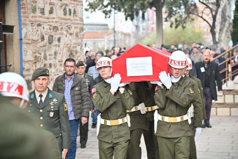 Kore Gazisi Özkan Sonsuzluğa Uğurlandı