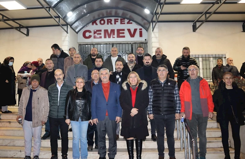 BAŞKAN HÜRRİYET, KÖRFEZ CEMEVİ’NDE CANLARLA BİR ARAYA GELDİ