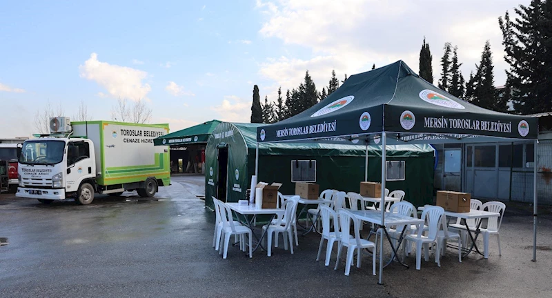 TOROSLAR BELEDİYESİ ZOR GÜNLERDE DE VATANDAŞLARIN YANINDA