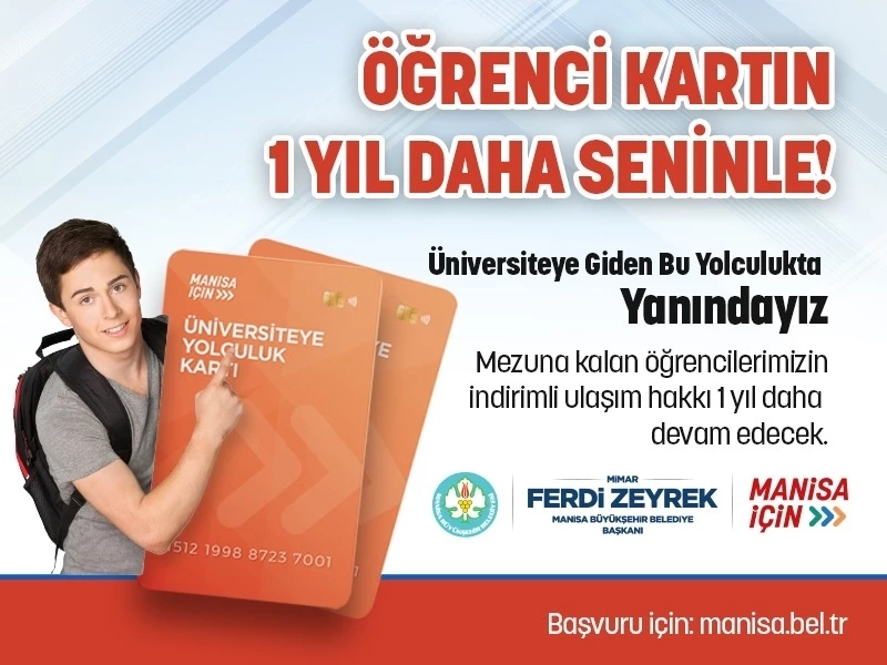Mezuna Kalan Öğrencilere Ulaşımda İndirim