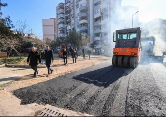 Buca’da Asfalt Seferberliği