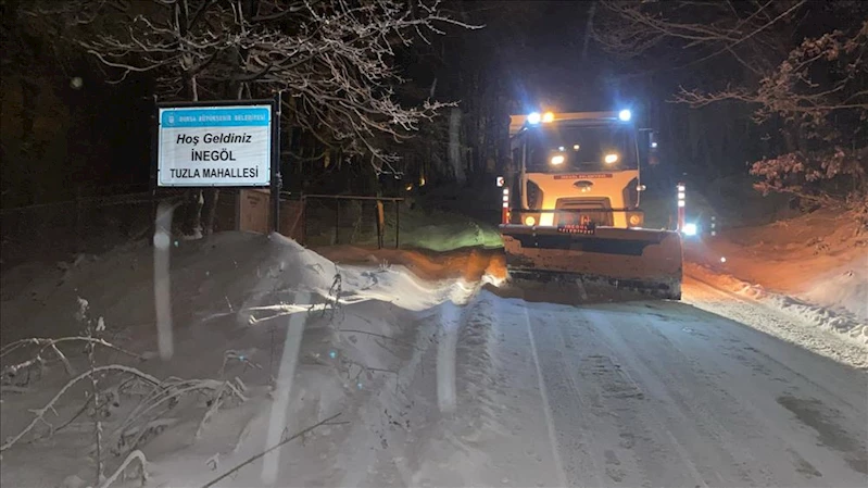 İnegöl’de Kapalı Köy Yolu Yok