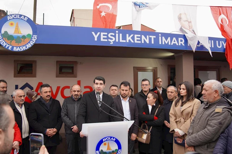 YEŞİLKENT’TE PARSELİZASYON İŞLEMLERİ İÇİN İMAR OFİSİ AÇILDI