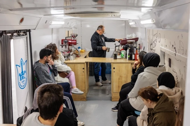 Konak’ta Mobil Barista Eğitimleri Başladı