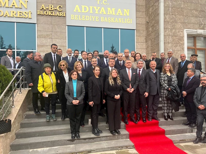 BAŞKAN ATAÇ ADIYAMANDAKİ ANMA PROGRAMINA KATILDI